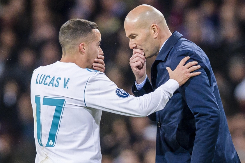Vazquez cực kỳ ấn tượng với tài huấn luyện của Zidane. (Ảnh: ESPN)