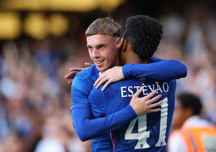 Estevao và Cole Palmer đều là trụ cột của Chelsea - Ảnh: Fabrizio Romano