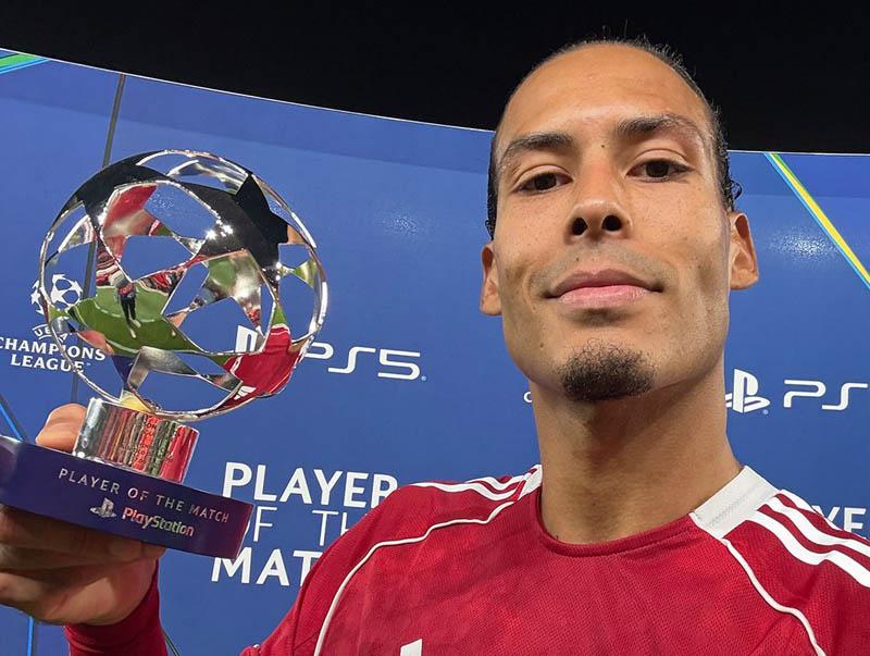 Van Dijk lớn tuổi vẫn quan trọng với Liverpool - Ảnh: UEFA