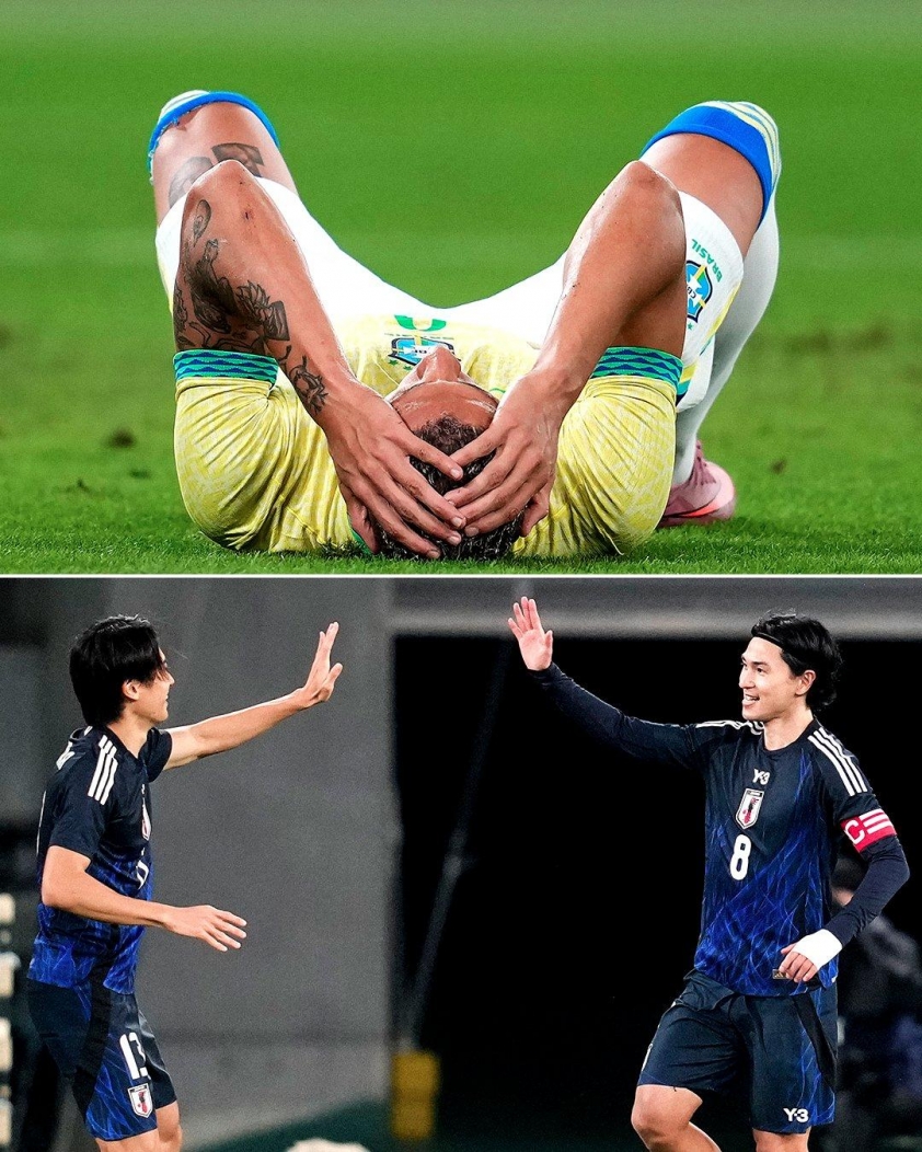 Brazil bất ngờ để thua Nhật Bản dù bất bại 13 lần trước đó (Ảnh: SI).