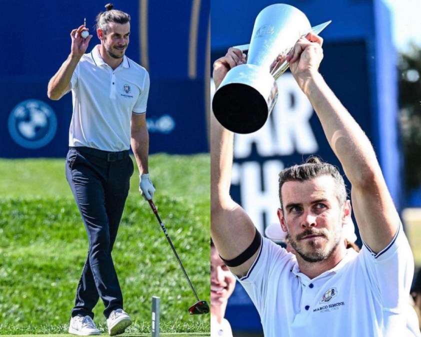 Bale và cuộc sống thư giãn sau khi giải nghệ sân cỏ. (Ảnh: RMadridInfo)