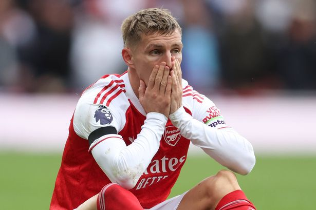 Arteta khuyến khích Arsenal tập trung thay vì mơ về chức vô địch EPL 5 Arteta hi vọng Odegaard sẽ quay lại thi đấu thật sớm - Ảnh: @ArsenalZNE