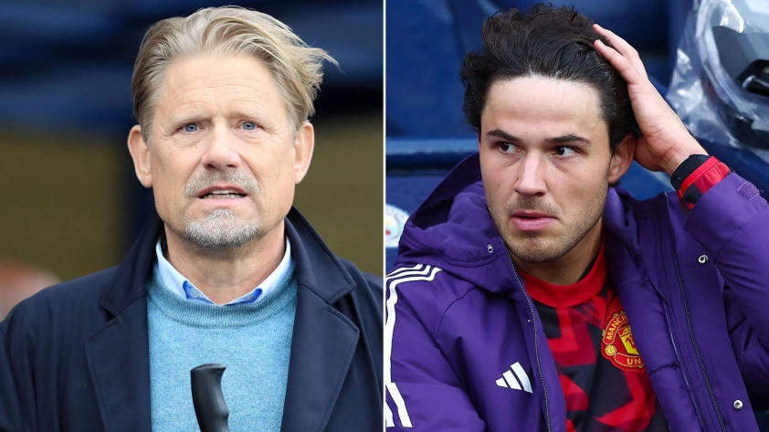 Lammens thậm chí đang được so sánh với huyền thoại Peter Schmeichel (Ảnh: The Sun).