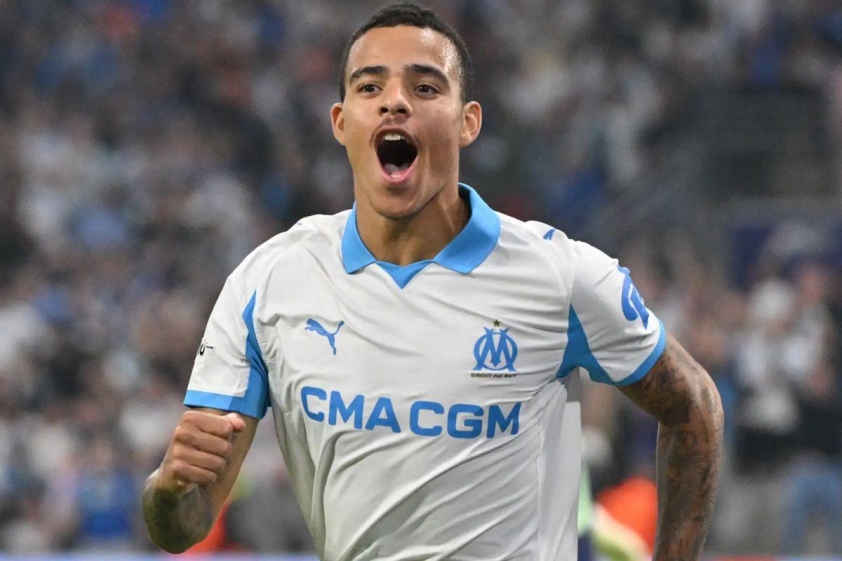 Greenwood đã có 6 bàn thắng và 3 kiến tạo tại Ligue 1 mùa này (Ảnh: GOAL).