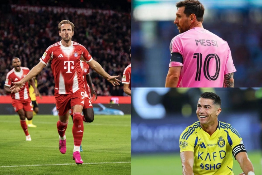 HLV Kompany ca ngợi Kane như Messi và Ronaldo sau chiến thắng trước Dortmund.