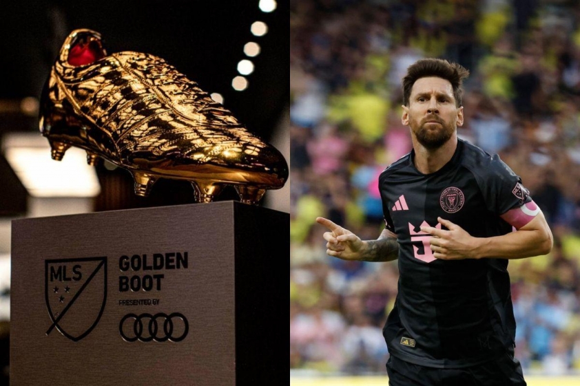 Messi gần như chắc chắn giành danh hiệu Vua phá lưới MLS 2025 (Ảnh: X).