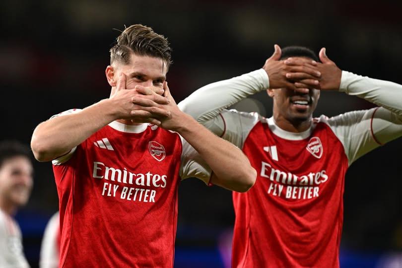 Arsenal phô diễn sức mạnh trước Atletico - Ảnh: @Arsenal