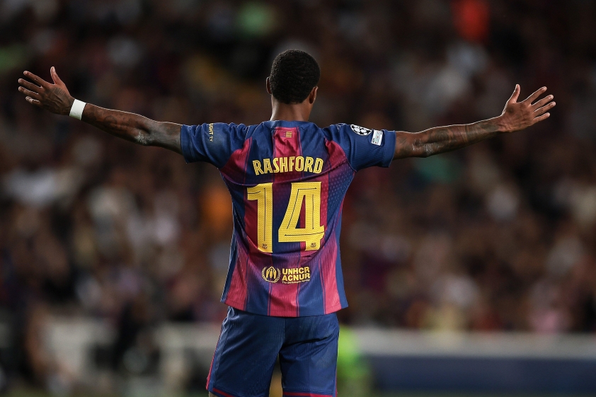 Rashford đang đạt phong độ rất cao ở lúc này - Ảnh: @BarcaUniversal