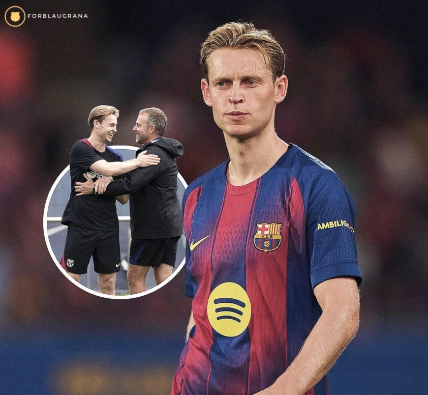 De Jong có vai trò quan trọng trong chiến thuật của HLV Flick. (Ảnh: Forblaugrana)