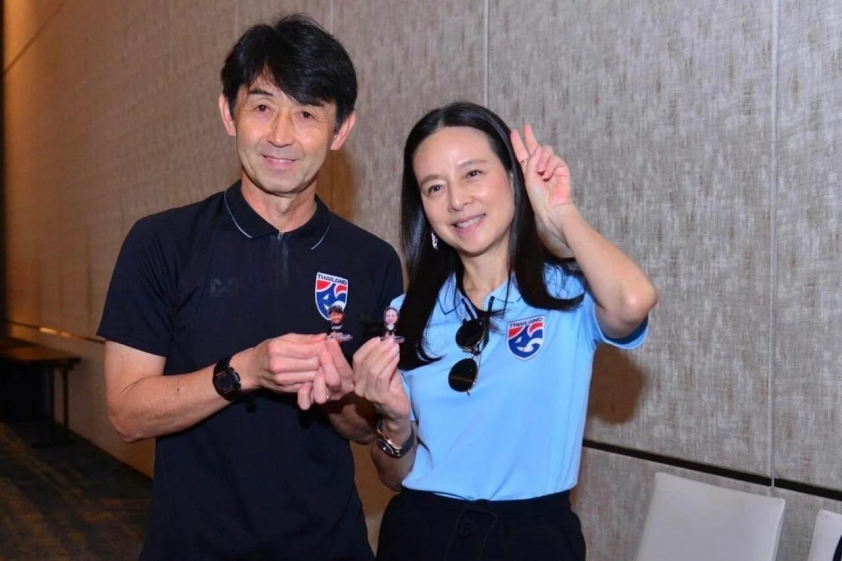 Madam Pang cho rằng HLV Ishii không còn phù hợp với bóng đá Thái Lan. (Ảnh: Daily News)