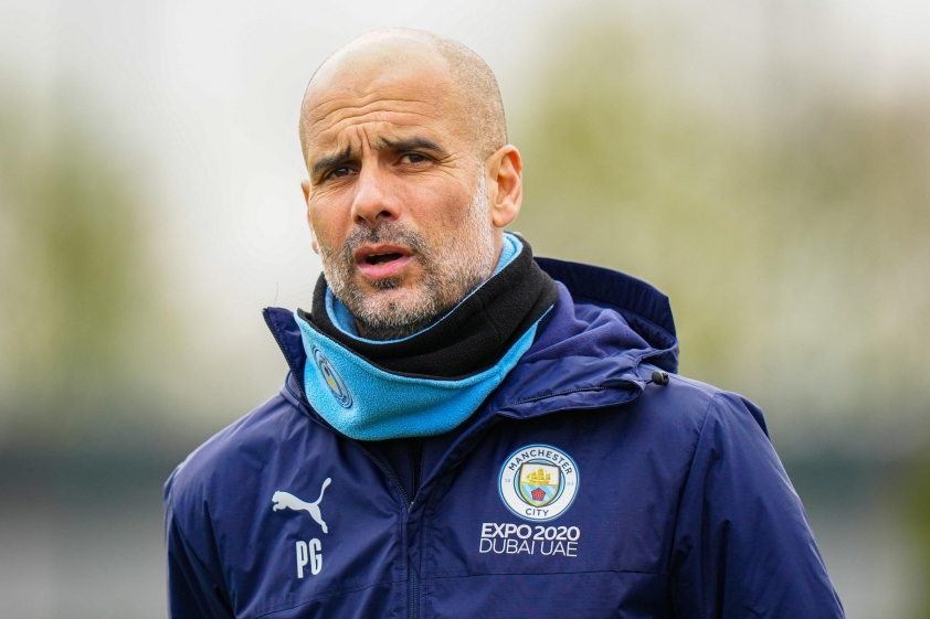 Pep Guardiola công bố 'siêu hậu vệ tương lai' cho Man City 5 Pep Guardiola tin rằng cuộc đua vô địch mới chỉ bắt đầu (Ảnh: Bitter and Blue).