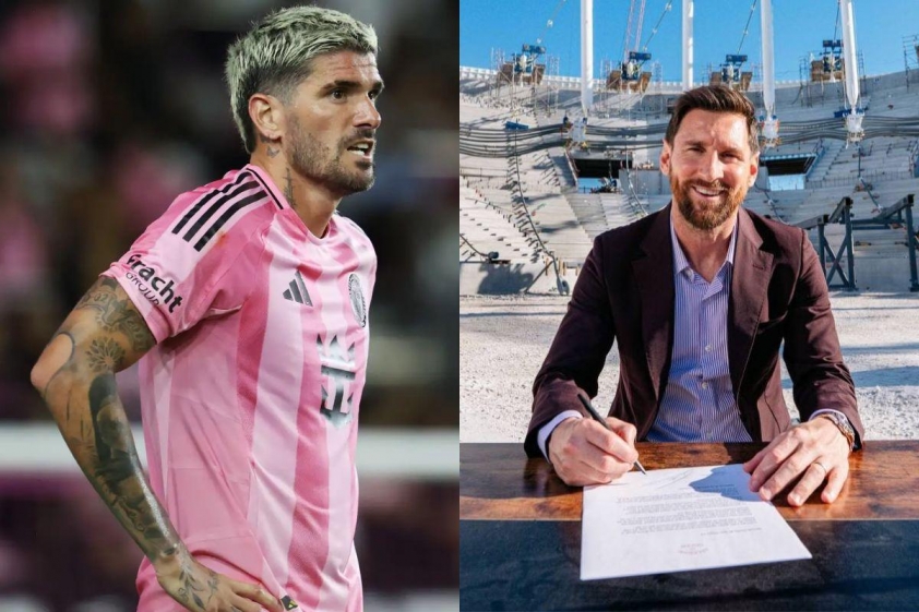 Messi tiếp sức tinh thần giúp Inter Miami bùng nổ thành công 4 De Paul cho rằng việc Messi gia hạn hợp đồng với Inter Miami chính là nguồn cảm hứng lớn giúp toàn đội thi đấu thăng hoa (Ảnh: GOAL).
