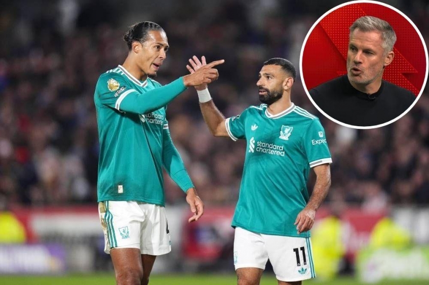 Carragher đã đưa ra cảnh báo về tình trạng khủng hoảng mà Liverpool đang gặp phải. (Ảnh: Sky Sports)