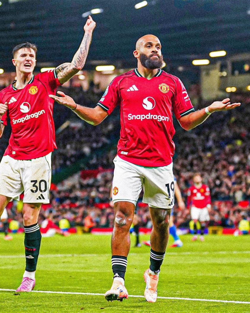 Sao MU: Đang tỏa sáng rực rỡ tại Ngoại hạng Anh! 4 Mbeumo thăng hoa cùng MU. (Ảnh: Sky Sports)