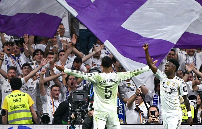 Jude Bellingham "châm chọc" Lamine Yamal sau trận El Clasico 4 Bellingham tỏa sáng tại El Clasico với 1 bàn thắng và 1 pha kiến tạo (Ảnh: The Touchline).