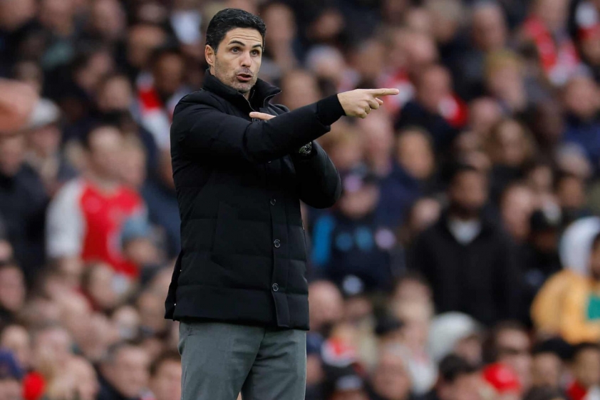 Arteta sẽ bị sa thải nếu Arsenal không vô địch Ngoại hạng Anh? 5 Mọi thứ đang đi theo đúng như Arteta mong đợi - Ảnh: The Guardian