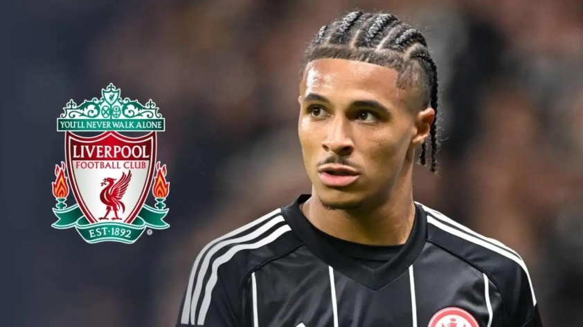 Liverpool nhắm đến "cơn lốc" nhanh nhất Bundesliga 5 Liverpool rất muốn mua Bahoya để làm mới hàng công. (Ảnh: TeamTalk)