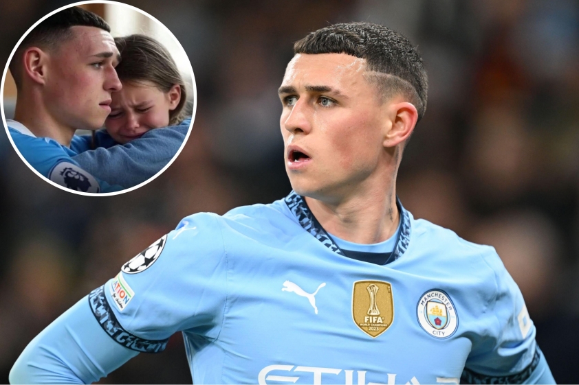 Foden đang phải đối mặt với những bài viết quái ác nhắm vào gia đình anh. (Ảnh: Goal)