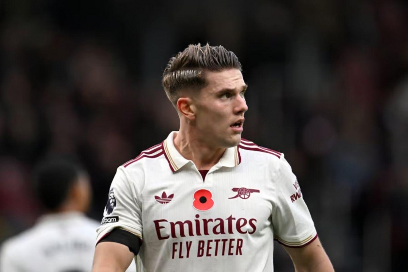 Gyokeres ghi bàn mở tỷ số phút 14 trước khi được thay ra ngay sau hiệp 1 (Ảnh: Evening Standard).