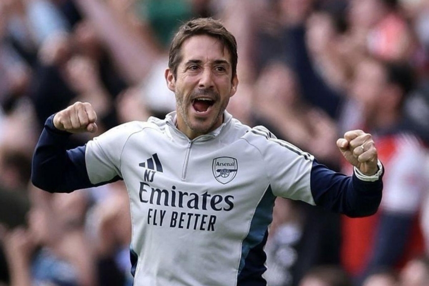 "Phạt góc hiệu quả: Arsenal bứt phá dưới triều đại Arteta" 6 Chuyên gia cố định Nicolas Jover của Arsenal (Ảnh: X).