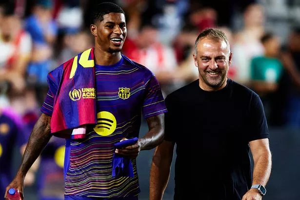 Rashford nhận được sự tin tưởng từ Flick - Ảnh: @BarcaUniversal