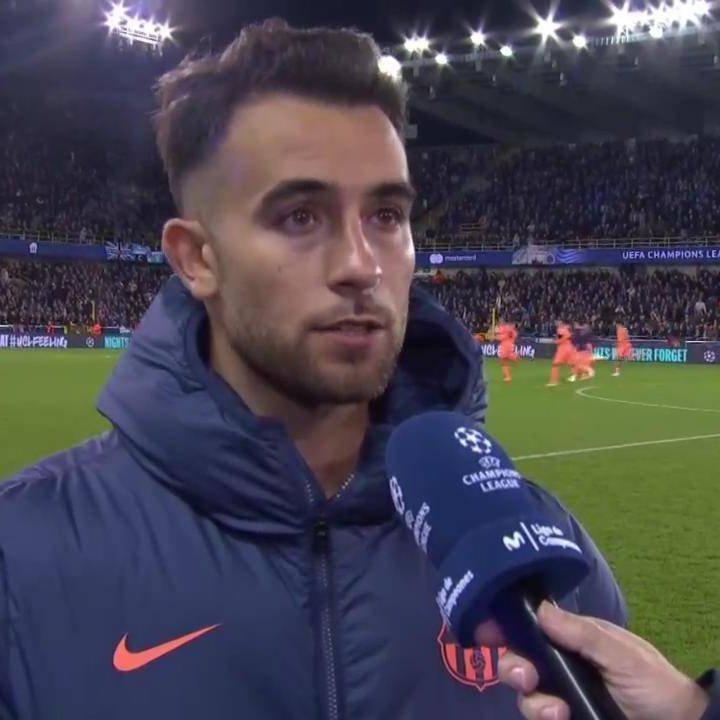 Barcelona phơi bày điểm yếu phòng ngự sau trận hòa kịch tính ở C1 4 Eric Garcia thừa nhận Barcelona phải nhanh chóng siết chặt khâu phòng ngự sau trận hòa đầy thất vọng trước Club Brugge (Ảnh: The Touchline).