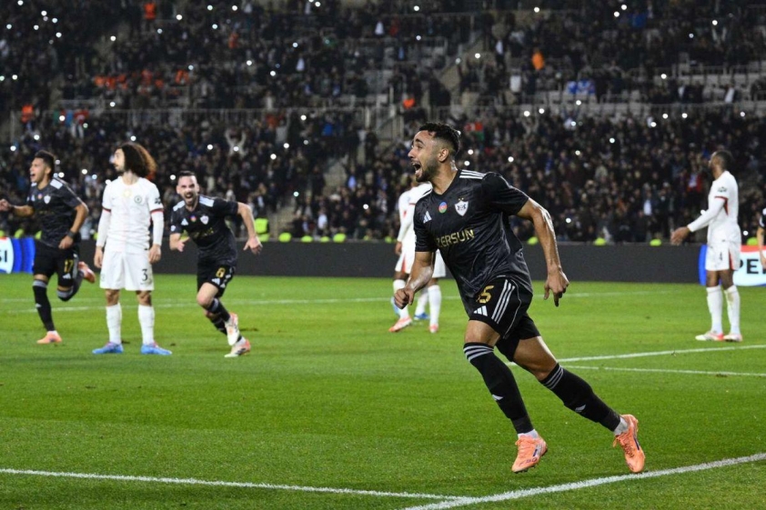 HLV Qarabag: 'Chelsea bất ngờ với lối chơi phản công của chúng tôi' 6 Qarabag gỡ hòa và vượt lên dẫn trước Chelsea trước khi Garnacho cân bằng tỷ số (Ảnh: GOAL).
