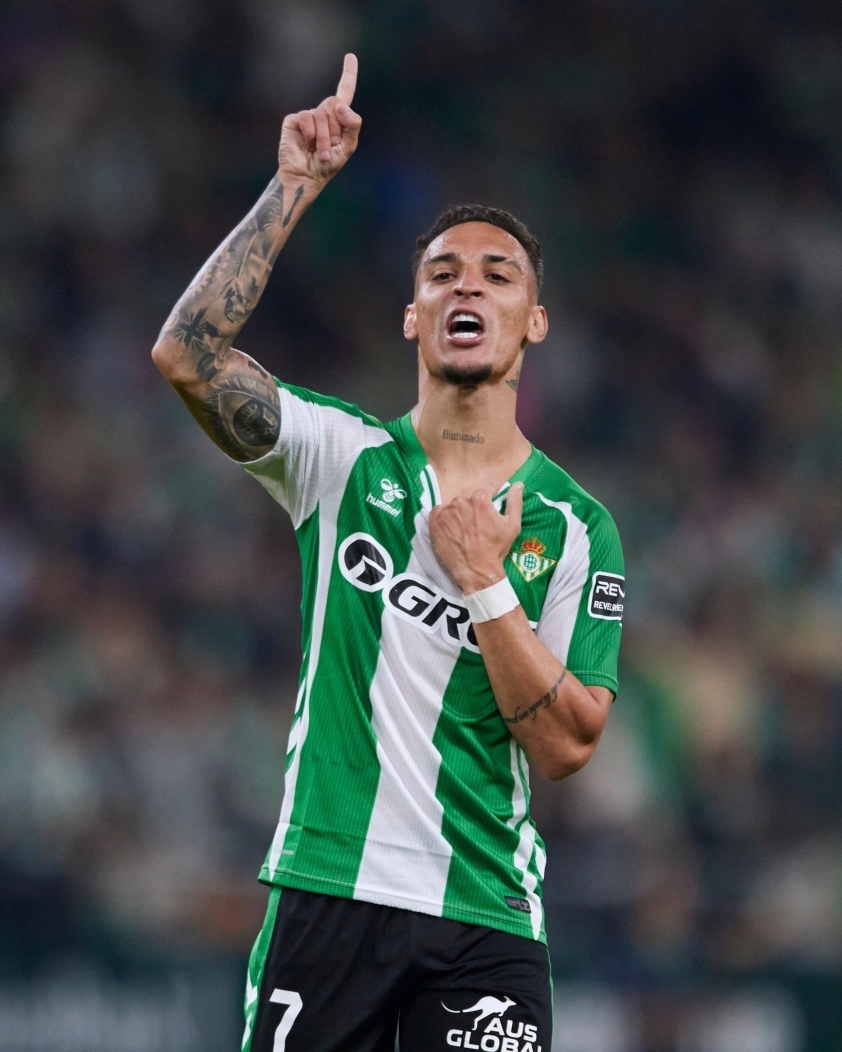 Antony tiếp tục tỏa sáng trong trận đấu với Lyon 5 Antony tiếp tục là đầu tàu dẫn dắt Real Betis (Ảnh: Real Betis).