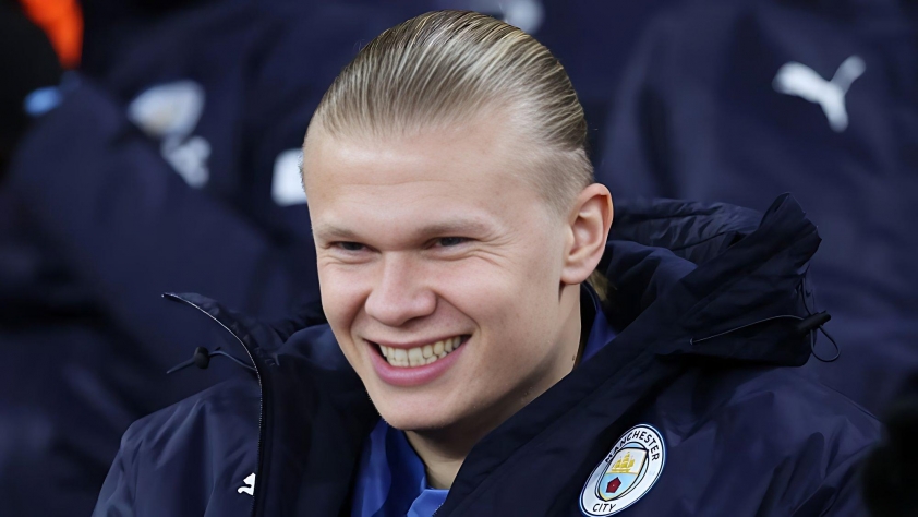 Huyền thoại Ngoại hạng Anh dự đoán kết quả Man City vs Liverpool 5 Haaland sẽ là tâm điểm của trận đại chiến Man City vs Liverpool - Ảnh: @TouchlineX