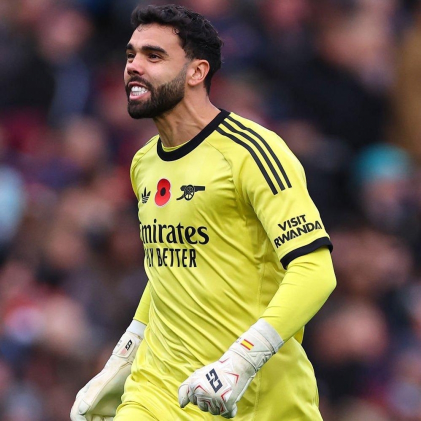 Raya chỉ mới để thủng lưới 5 bàn tại Ngoại hạng Anh mùa này (Ảnh: The Touchline).