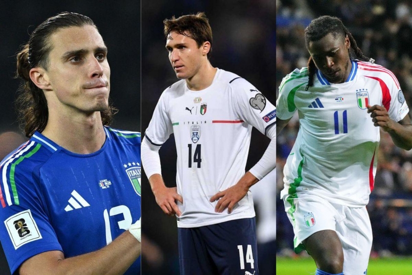 Ý đang chờ đợi sự trở lại của trụ cột nếu phải đá playoff (Ảnh: X).