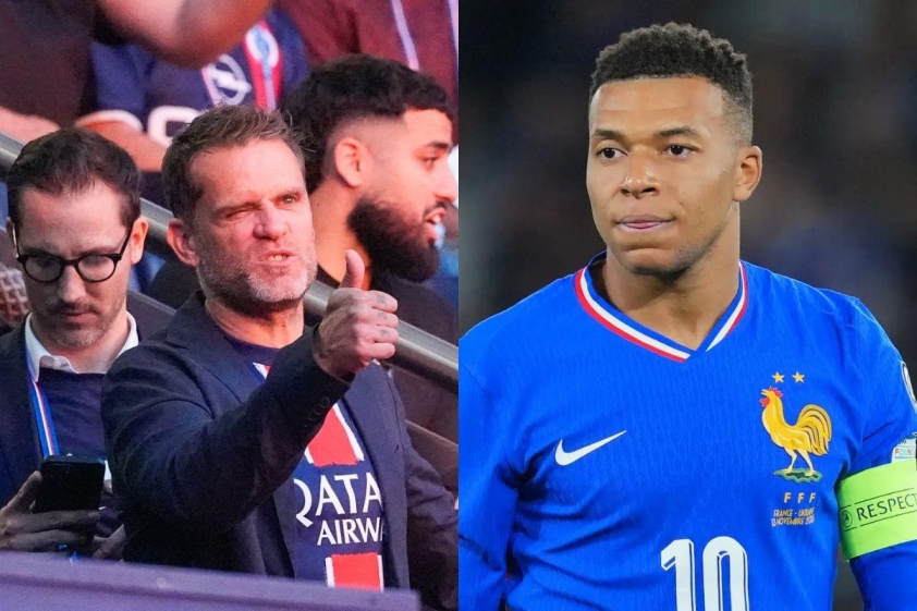 "Mbappé gây sốt tuyển Pháp với hành động đáng chú ý" 4 Mbappe nhận chỉ trích khi được phép rời tuyển Pháp sớm (Ảnh: X).