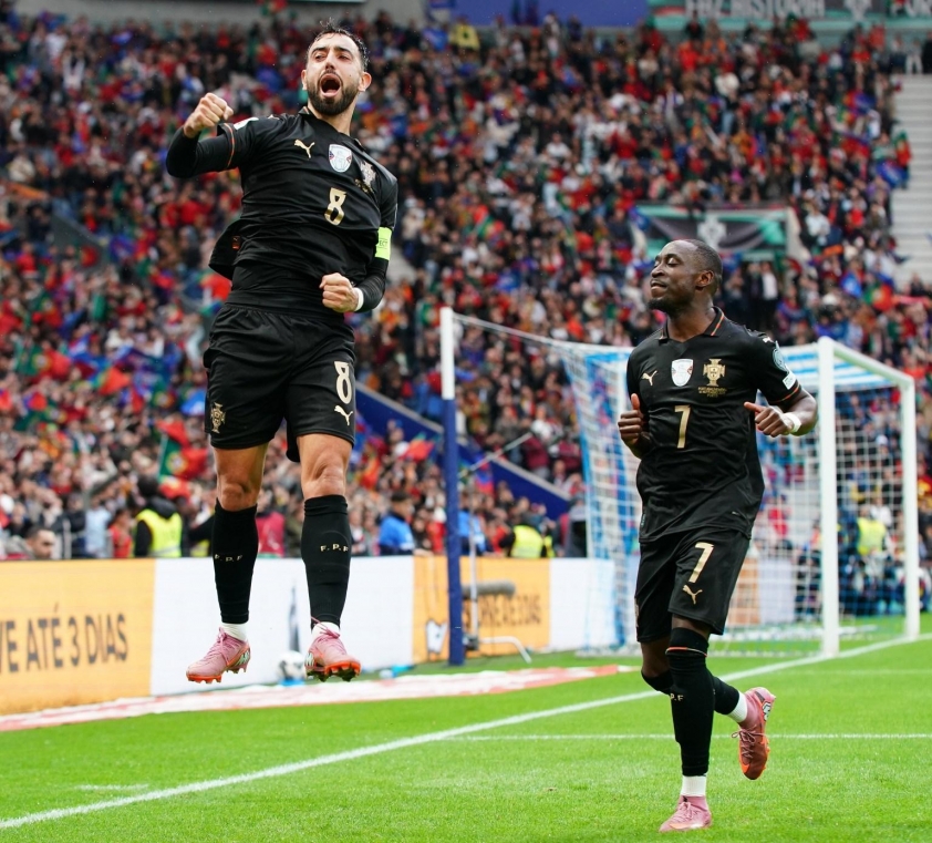 Ronaldo chịu tiếng xem thường sau chiến thắng ấn tượng của Bồ Đào Nha 7 Bruno trở lại và ngay lập tức chứng minh được giá trị của mình.(Ảnh: Internet)