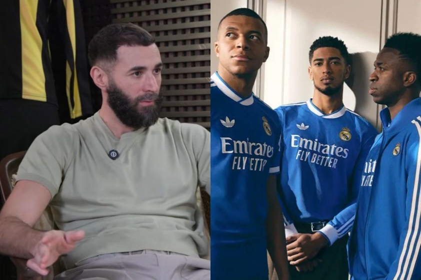 Benzema muốn các cầu thủ Real Madrid phân chia nhiệm vụ cụ thể trên sân (Ảnh: X).