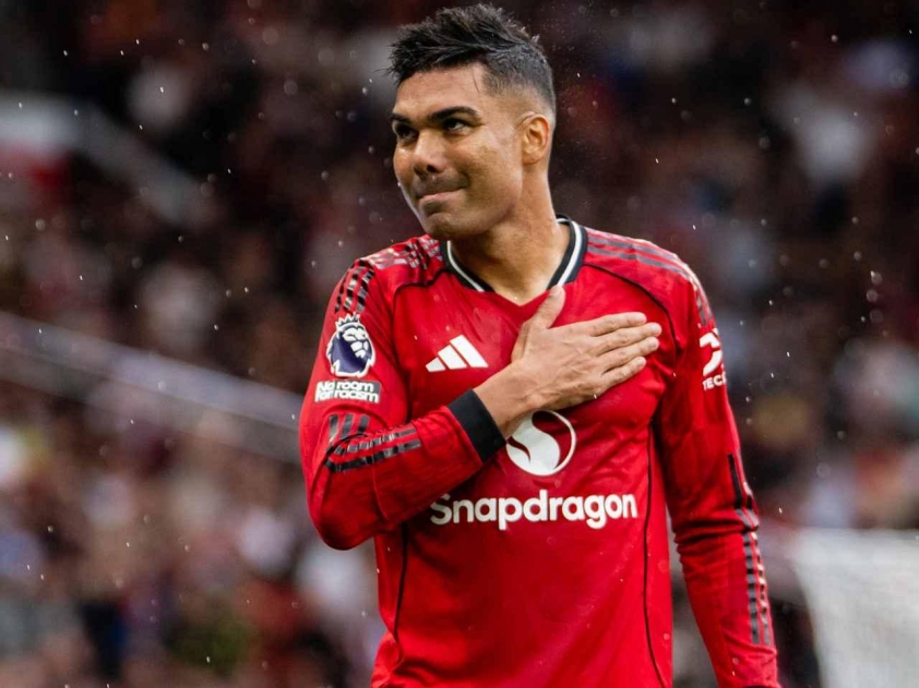 Casemiro đang có những màn trình diễn mang lại sự tin tưởng cho người hâm mộ.(Ảnh: Manchester United FC)
