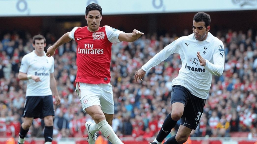 Arteta bắt đầu khiến Tottenham 'gặp ác mộng' kể từ năm 2012, khi ông còn là cầu thủ (Ảnh: Arsenal).