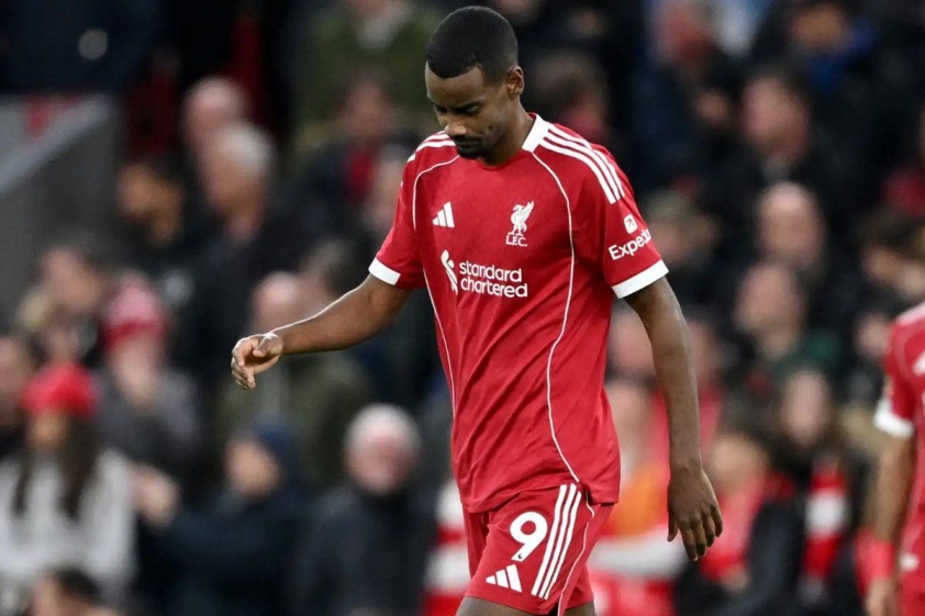 Cầu thủ người Thụy Điển chưa có bàn thắng nào cho Liverpool tại Ngoại hạng Anh (Ảnh: GOAL).