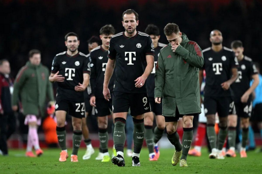 Trận thua Arsenal cũng là thất bại đầu tiên của Kompany trên cương vị HLV Bayern kể từ trận gặp Paris Saint-Germain tại FIFA Club World Cup (Ảnh: Bavarian Football Works).