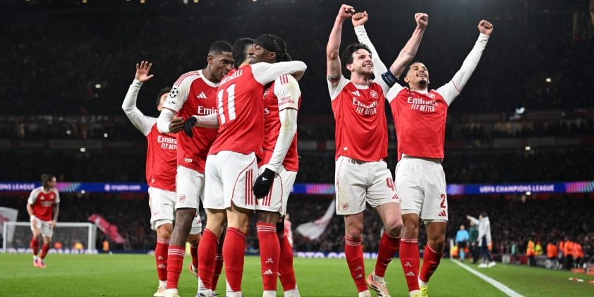 HLV nổi tiếng chỉ đích danh đội bóng mạnh nhất châu Âu thời điểm hiện tại 5 Arsenal là đội bóng có phong độ khủng nhất Châu Âu ở thời điểm hiện tại với chỉ 1 trận thua. (Ảnh: Goal)