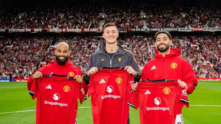 Quỹ lương của MU giảm sâu dù đã chi gần 300 triệu Bảng cho Mbeumo, Sesko và Cunha vào mùa hè. (Ảnh: MUFC)