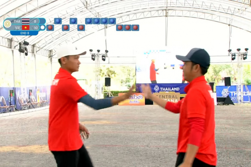 Chiến thắng ngược dòng đầy cảm xúc của Ngô Ron và Lý Ngọc Tài ở SEA Games 33.