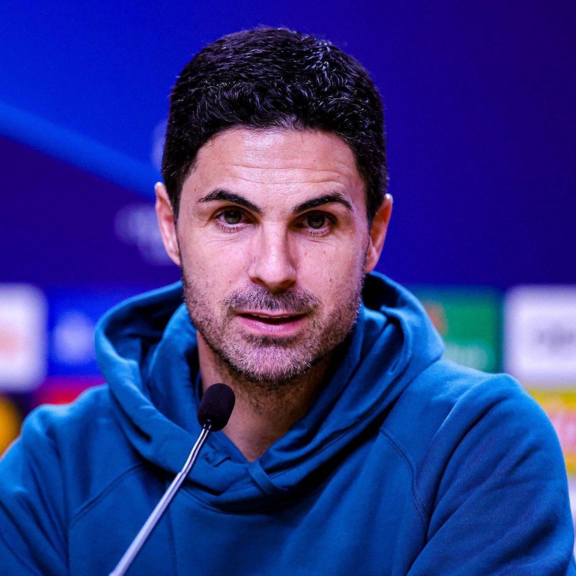 Arteta đang có nhiều điều kiện thuận lợi để giúp Arsenal đăng quang - Ảnh: @FabrizioRomano