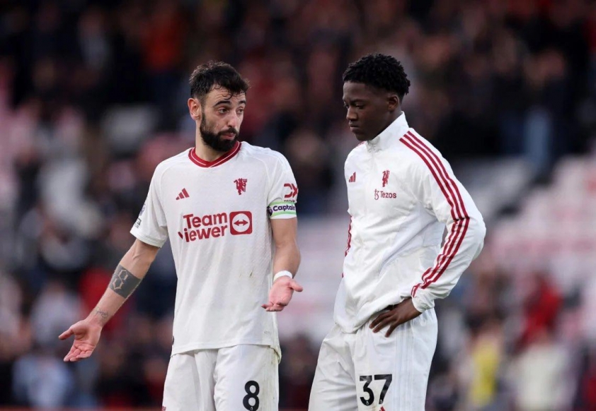 Không Bruno Fernandes (8), MU có thể giành điểm trước Newcastle? - Ảnh: @FabrizioRomano