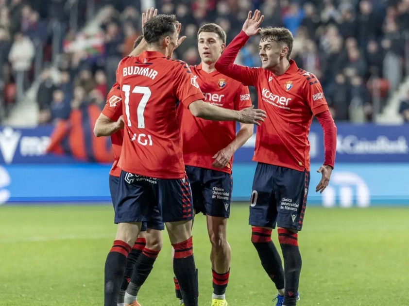 Osasuna rất tự tin về việc sẽ giành 3 điểm trọn vẹn trước Athletic Bilbao ở màn so tài sắp tới (Ảnh: CLB)