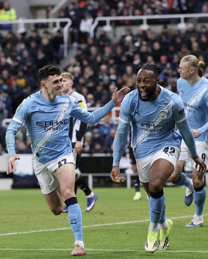 Semenyo đang hòa nhập tốt ở Man City - Ảnh: Sky Sports