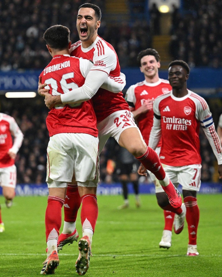 Arsenal hiện tại đang có một đội hình rất cân bằng - Ảnh: @premierleague