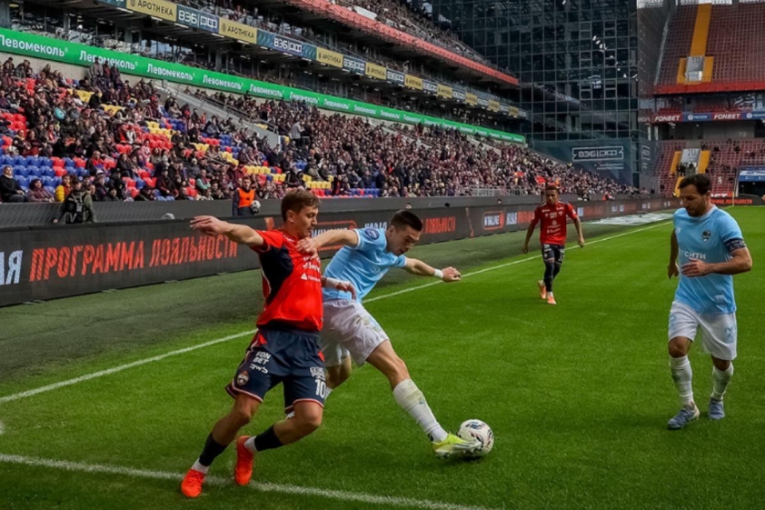 CSKA Moscow được đánh gái vượt trội ở trận đấu này.