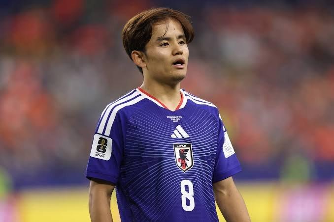 Kubo có thể ra sân ở trận gặp Brazil? - Ảnh: @JapaneseFbl