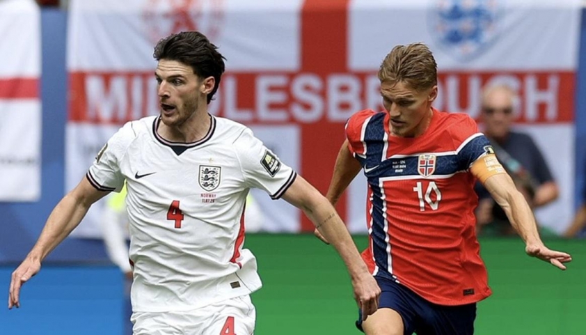 Declan Rice chỉ thi đấu trong hiệp một trận tứ kết World Cup 2026 gặp Na Uy