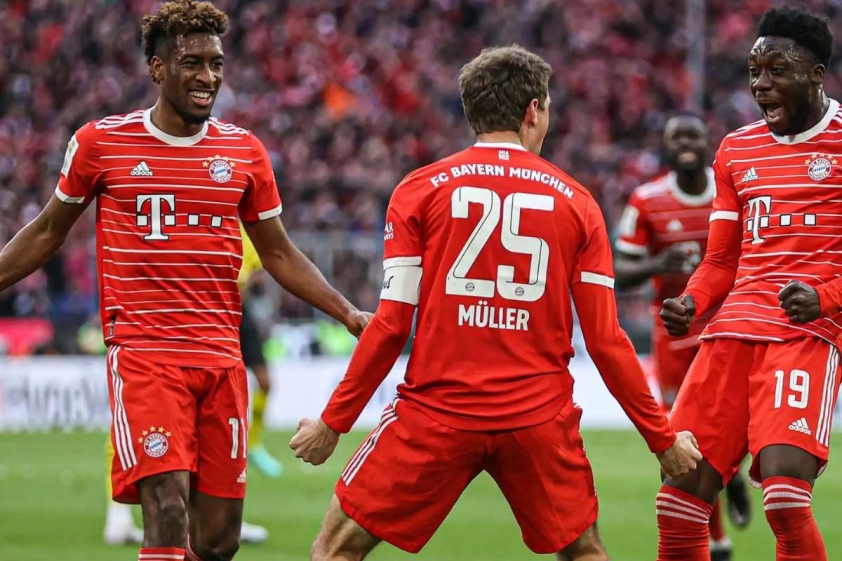 Bayern Munich quá khác biệt về sức mạnh.